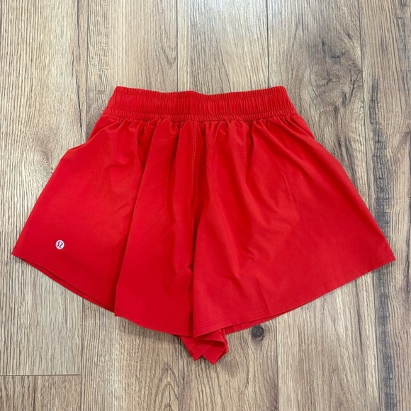 NWT Lululemon Pace Crush High Rise Shorts 2.5" In Dark Red Size XXS 2 - Picture 2 of 7